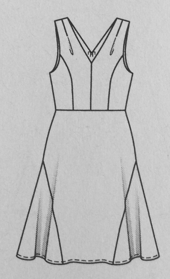 Kleid #112 - Quelle: Burda Style
